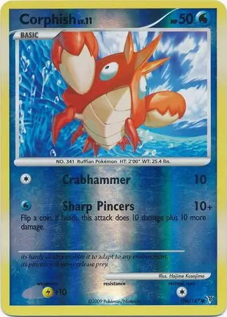 Supreme Victors Corphish #100/147 reverse holo